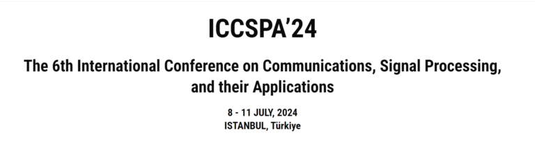 Best Paper Award in ICCSPA’24