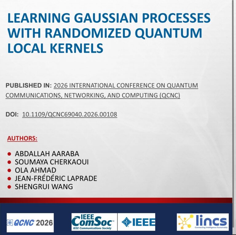 New Paper Published in International Conference on Quantum Communications, Networking, and Computing (QCNC 2026)​