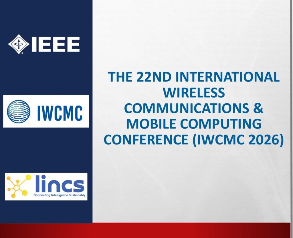 LINCS Lab to Present Two Papers at IEEE IWCMC 2026